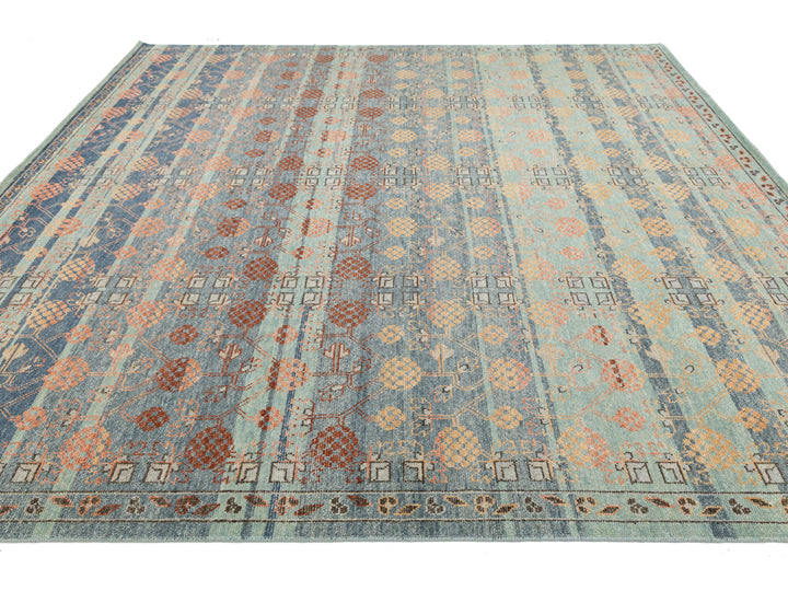 Modern Khotan Wool Rug 10 X 10