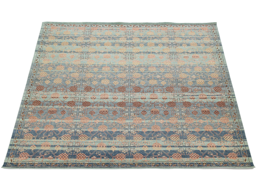 Modern Khotan Wool Rug 10 X 10