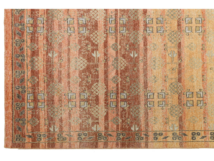 Modern Khotan Wool Rug 12 X 15