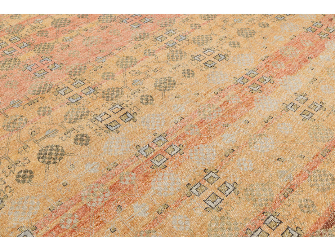 Modern Khotan Wool Rug 12 X 15