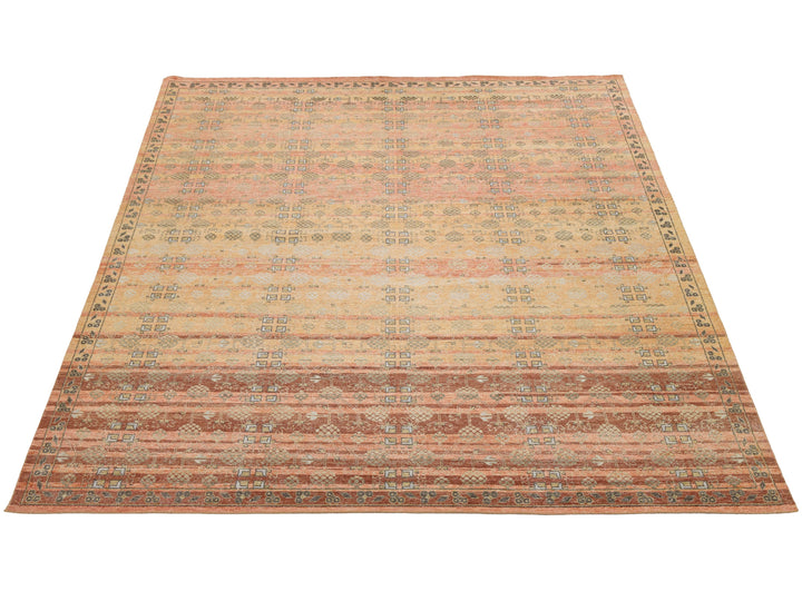 Modern Khotan Wool Rug 12 X 15
