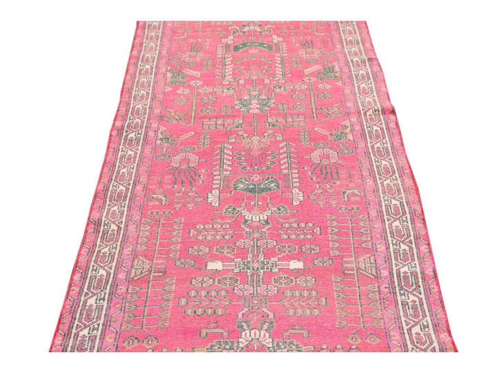 Mid 20th Century Vintage Malayer Wool Runner Rug, 3 X 15