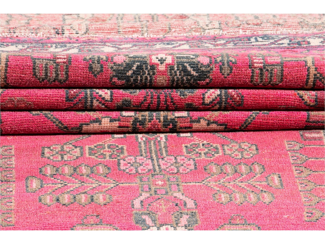 Mid 20th Century Vintage Malayer Wool Runner Rug, 3 X 15