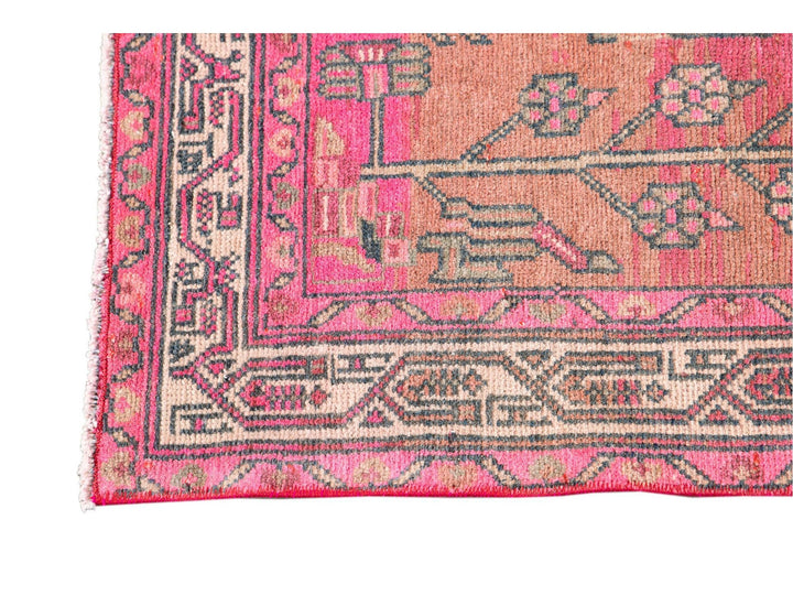 Mid 20th Century Vintage Malayer Wool Runner Rug, 3 X 15
