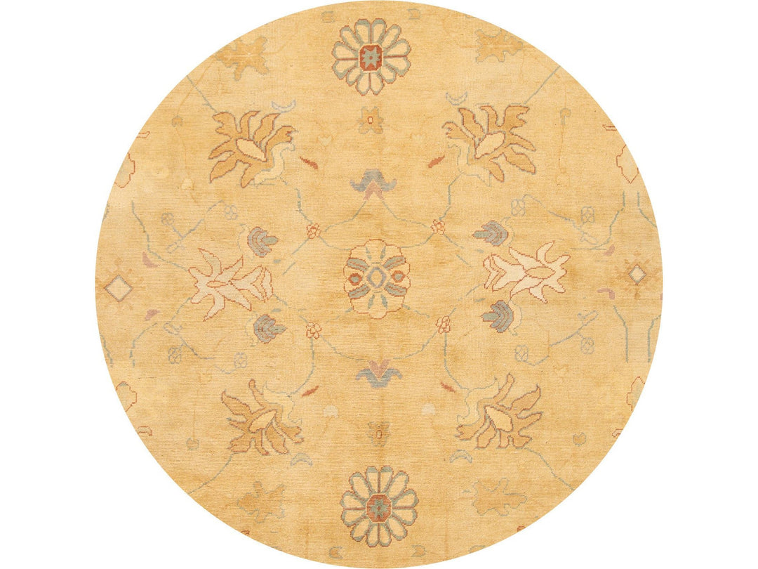 21st Century Modern Oushak Wool Rug 11 X 15
