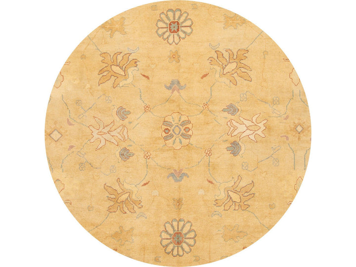21st Century Modern Oushak Wool Rug 11 X 15