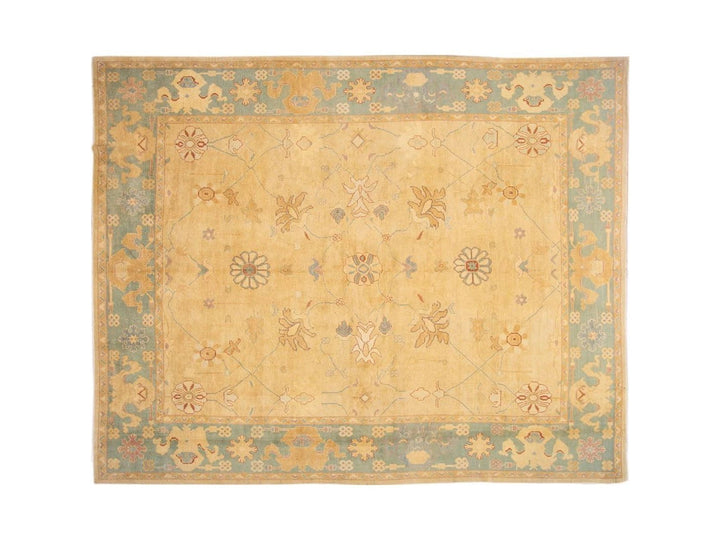 21st Century Modern Oushak Wool Rug 11 X 15