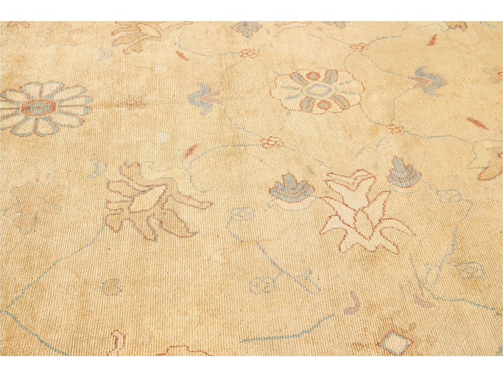 21st Century Modern Oushak Wool Rug 11 X 15