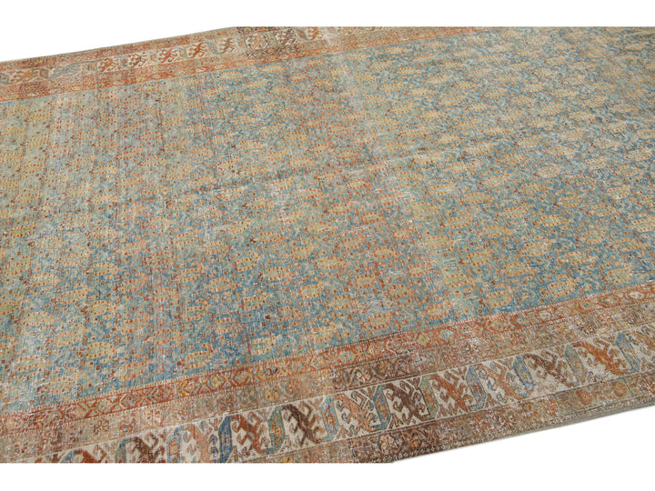 Antique Malayer Wool Rug 6 X 11