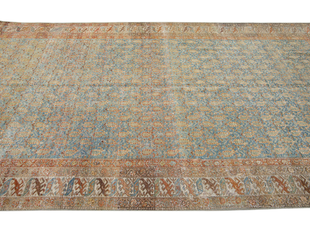 Antique Malayer Wool Rug 6 X 11