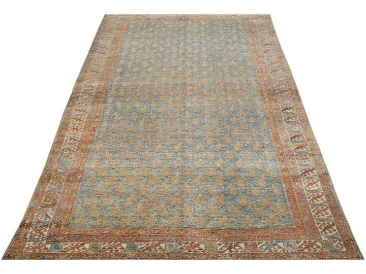 Antique Malayer Wool Rug 6 X 11
