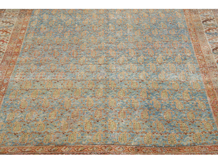 Antique Malayer Wool Rug 6 X 11