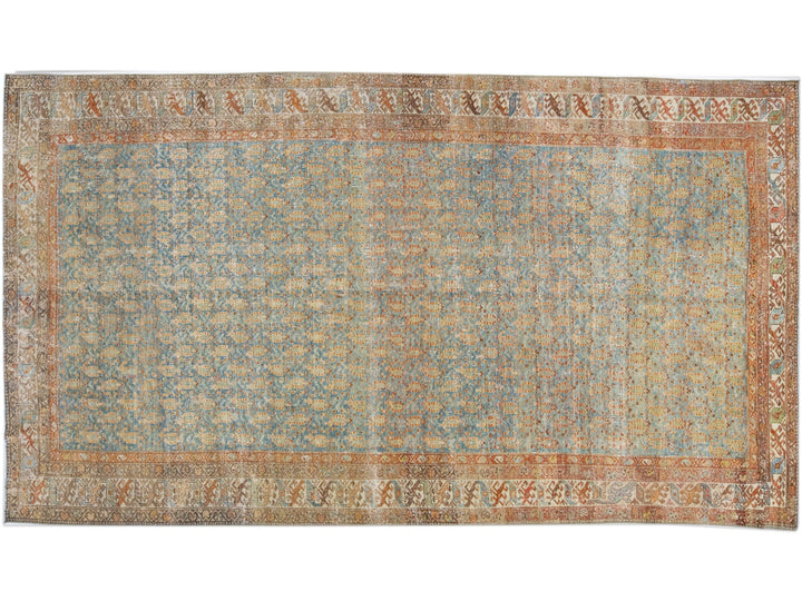 Antique Malayer Wool Rug 6 X 11