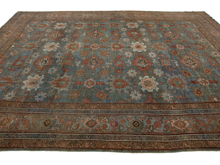 Antique Malayer Wool Rug 11 X 14