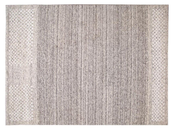 Contemporary Textured Loop Wool Rug 12 X 15