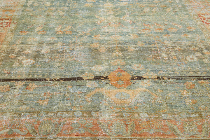 Antique Persian Malayer Rug 9 X 10