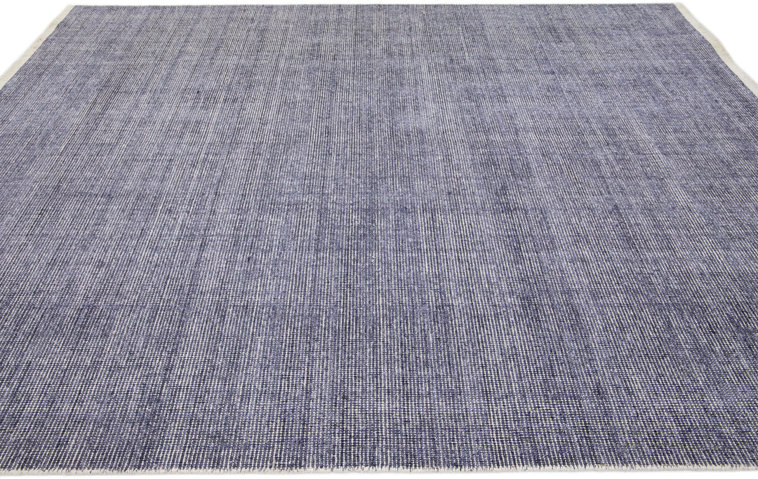Modern Bamboo & Silk Groove Rug 8 X 10