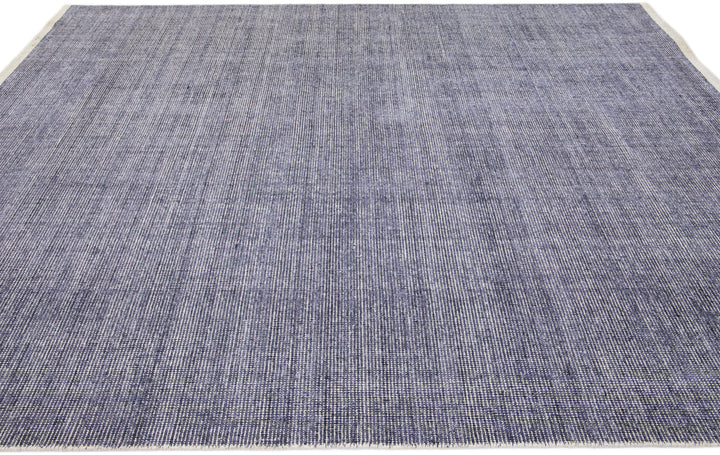 Modern Bamboo & Silk Groove Rug 8 X 10