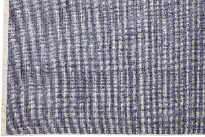Modern Bamboo & Silk Groove Rug 8 X 10