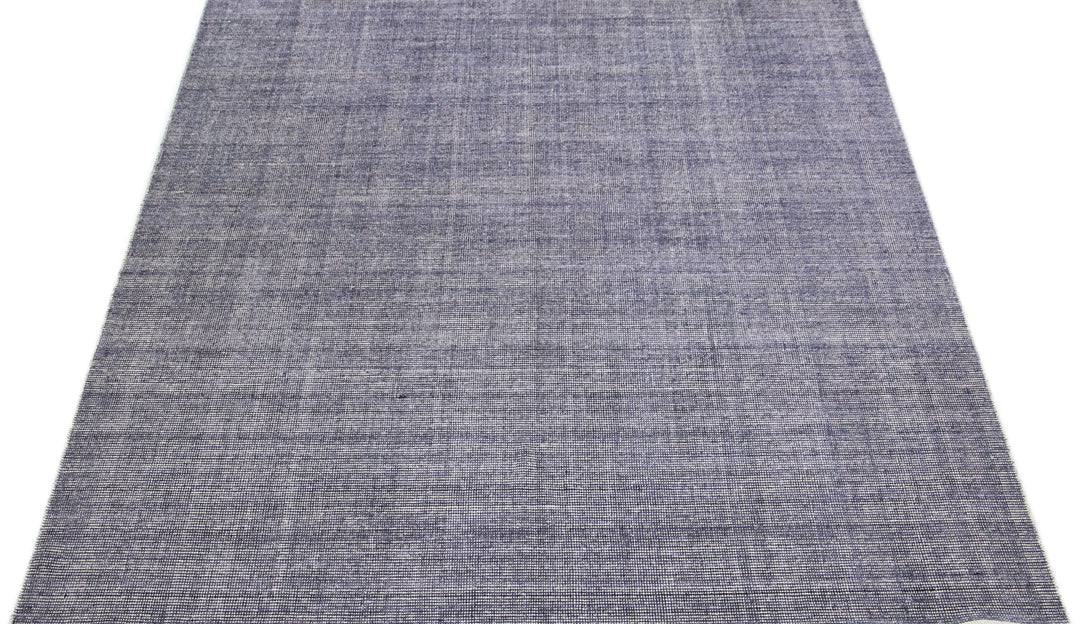 Modern Bamboo & Silk Groove Rug 8 X 10