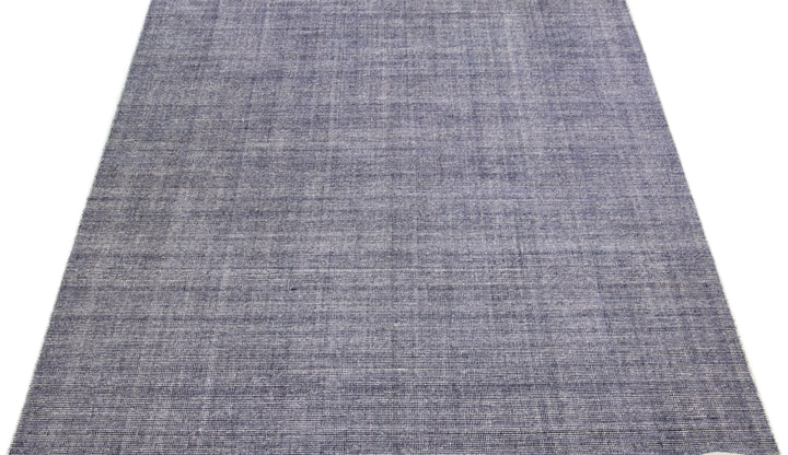 Modern Bamboo & Silk Groove Rug 8 X 10