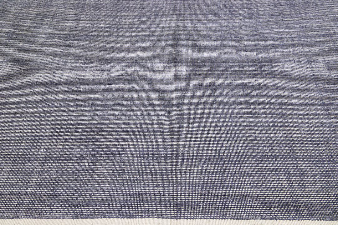 Modern Bamboo & Silk Groove Rug 8 X 10