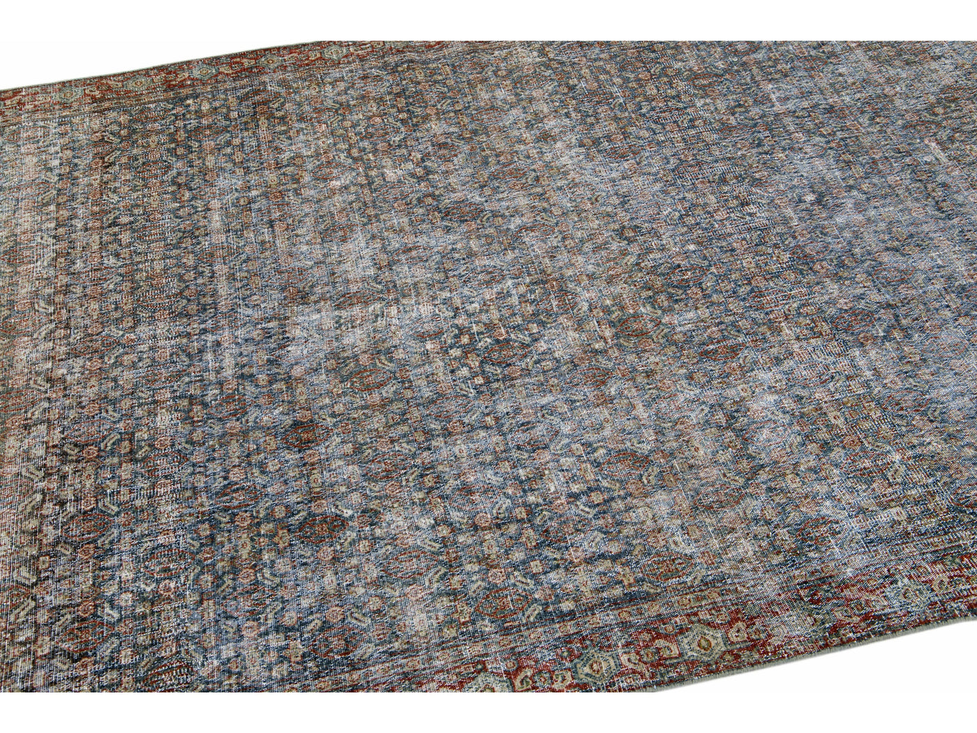 Antique Malayer Wool Rug 5 X 11