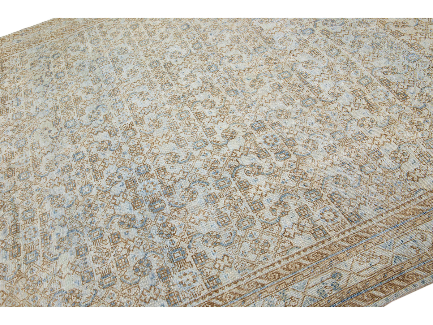 Antique Mahal Wool Rug 8 X 10