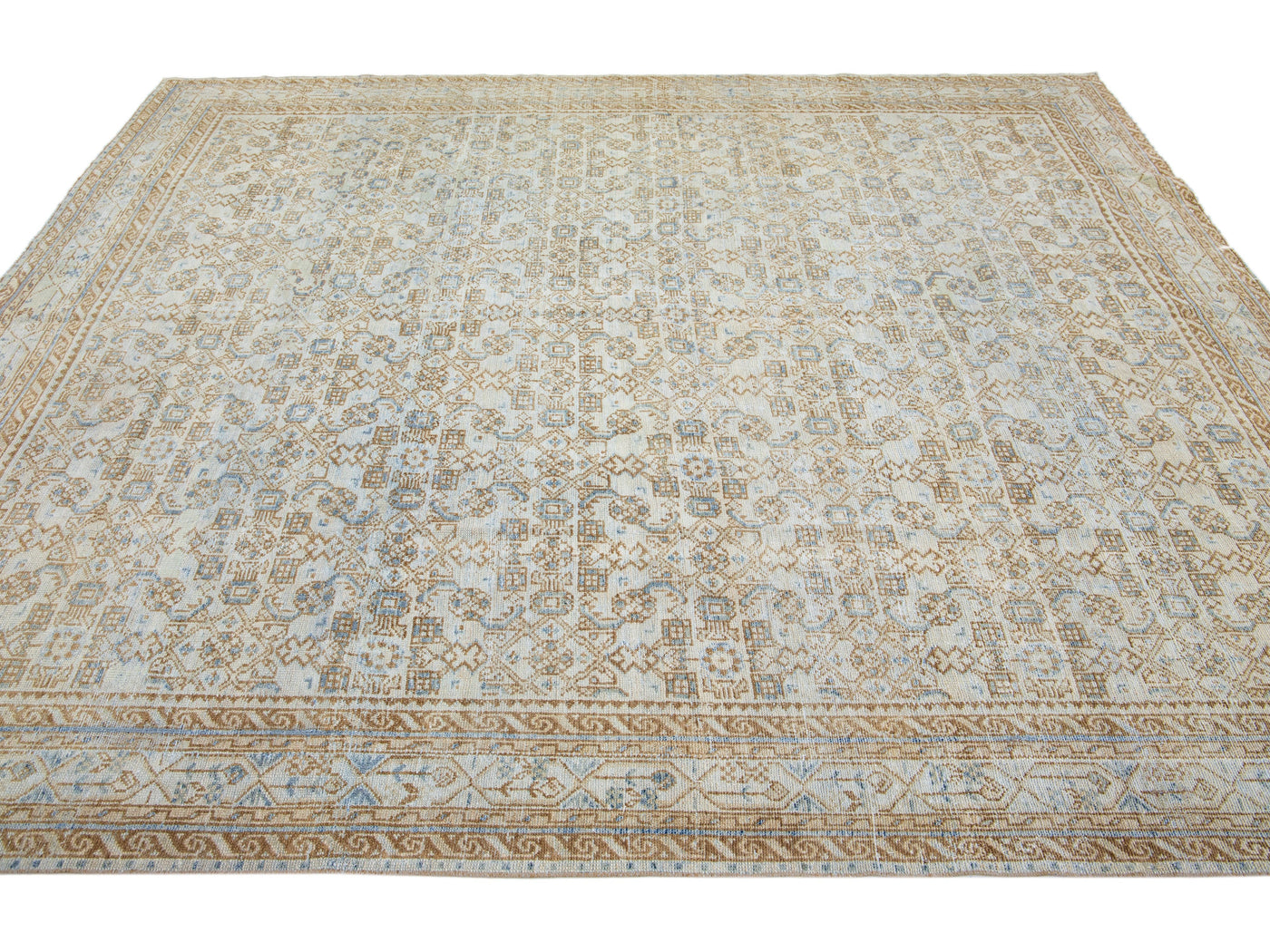 Antique Mahal Wool Rug 8 X 10