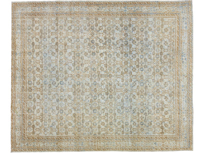 Antique Mahal Wool Rug 8 X 10