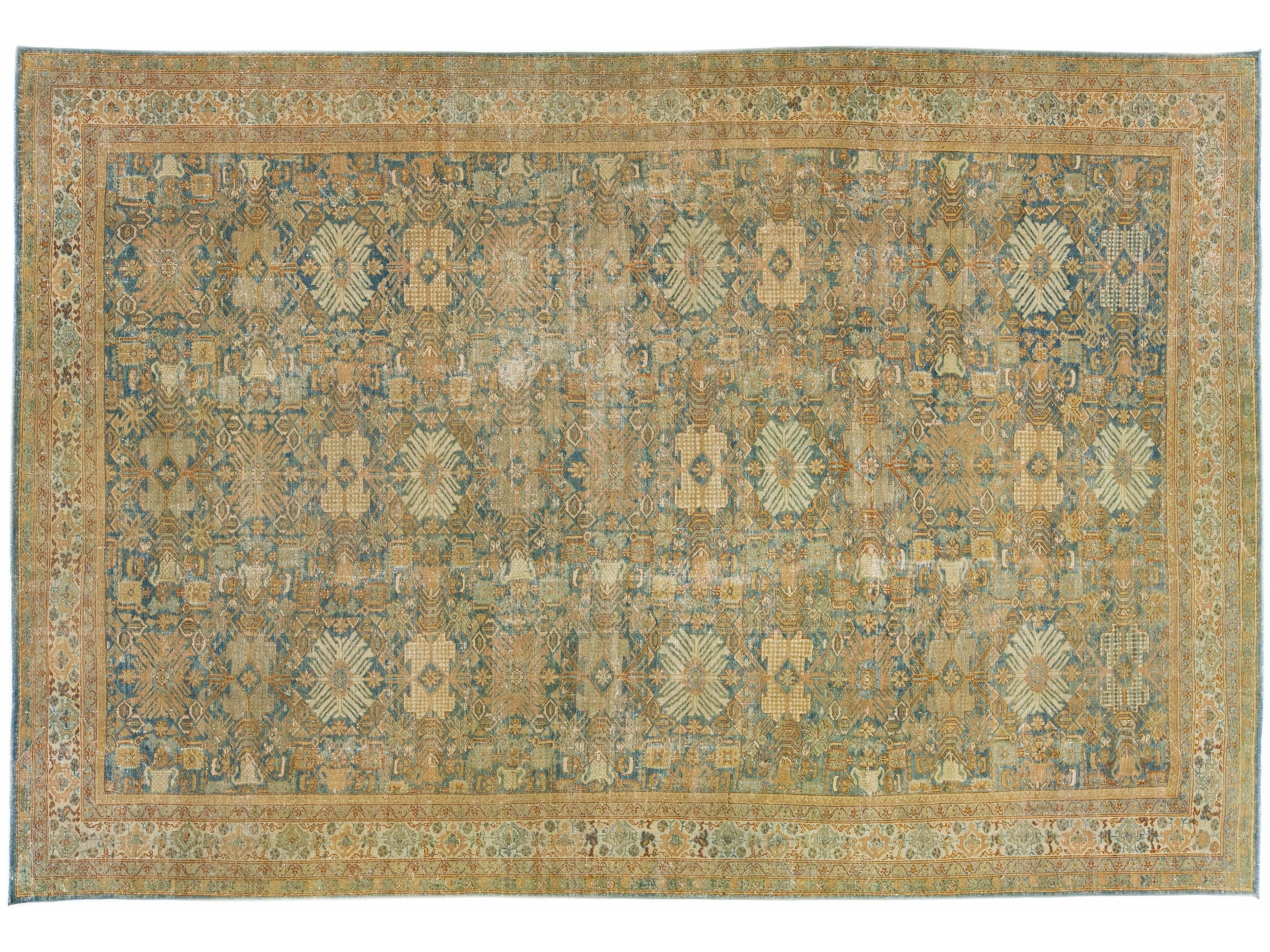 Antique Mahal Wool Rug 10 X 15 – Alexanders Artisan Rugs Official Website