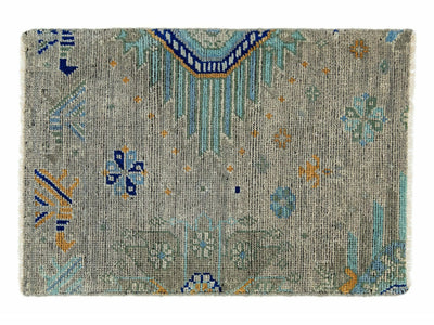 Transitional Khotan Style Custom Wool Rug