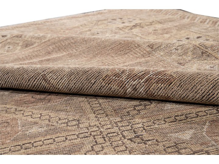 Modern Khotan Style Wool Rug 12 X 16