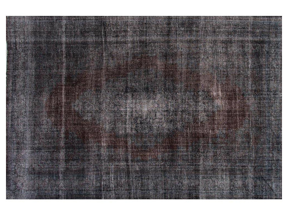 Vintage Overdyed Wool Rug 11 X 17