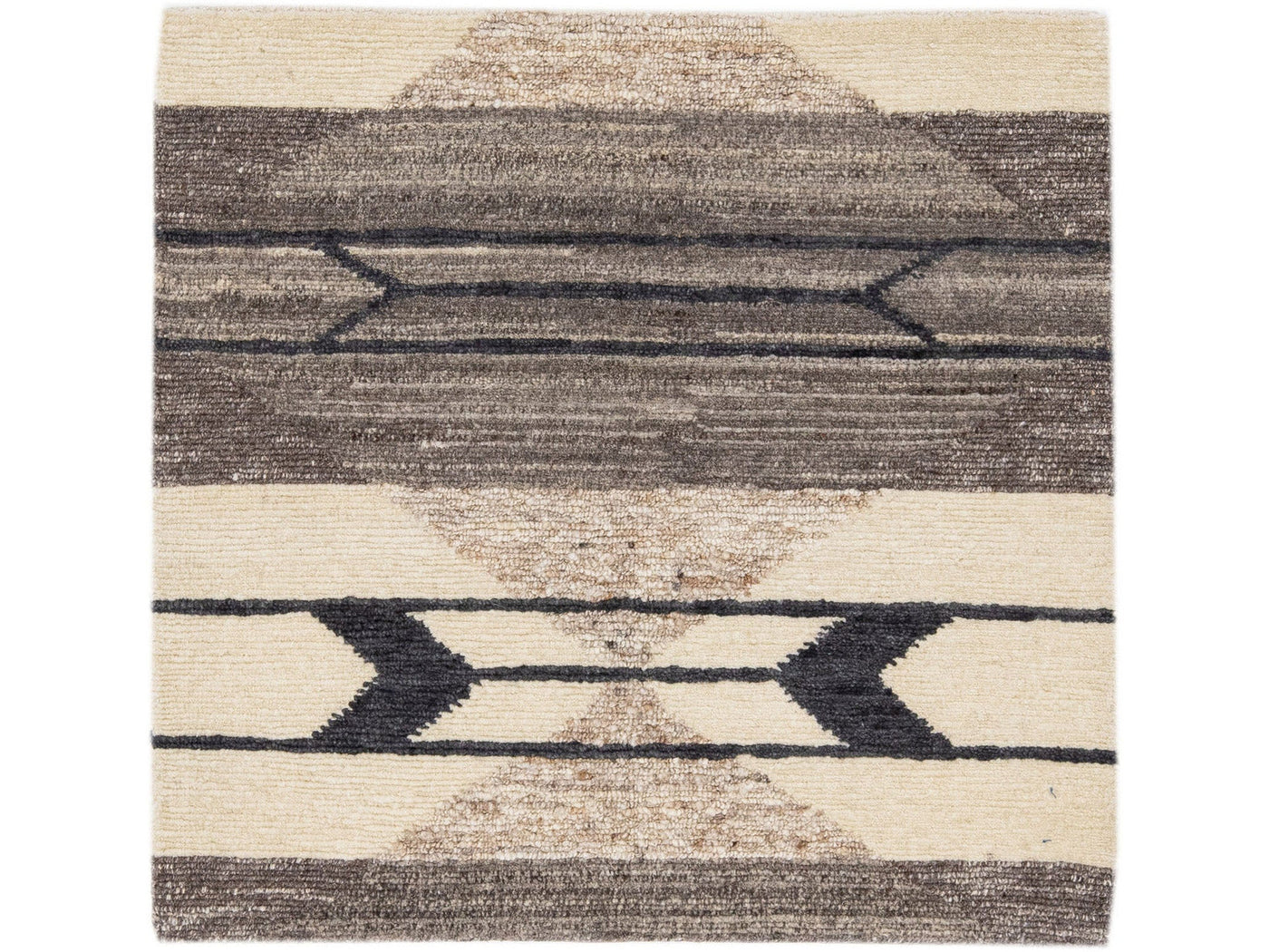 Modern Geometric Custom Wool Rug