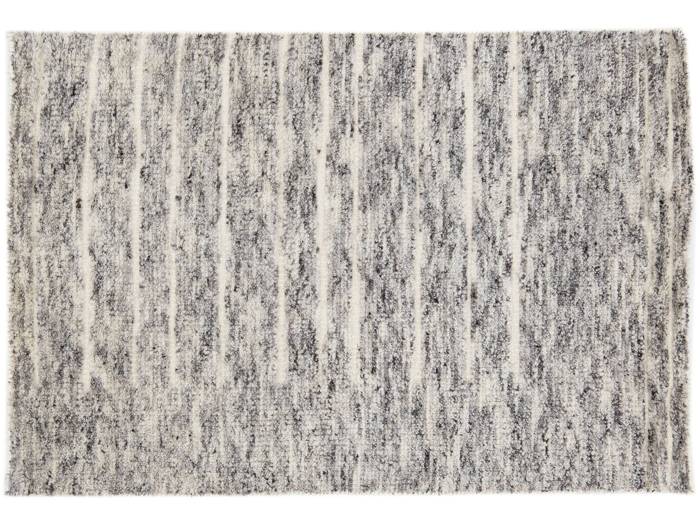 Modern Moroccan Style Custom Wool Rug