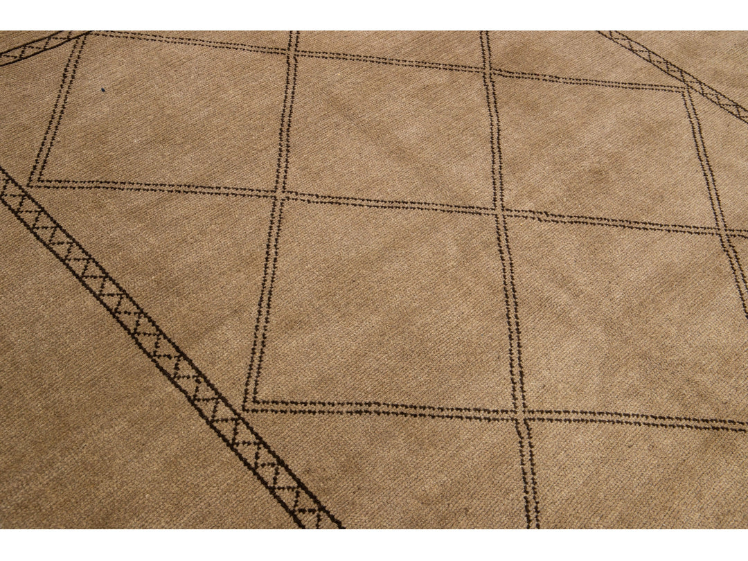 Modern Moroccan Wool Rug 7 X 8