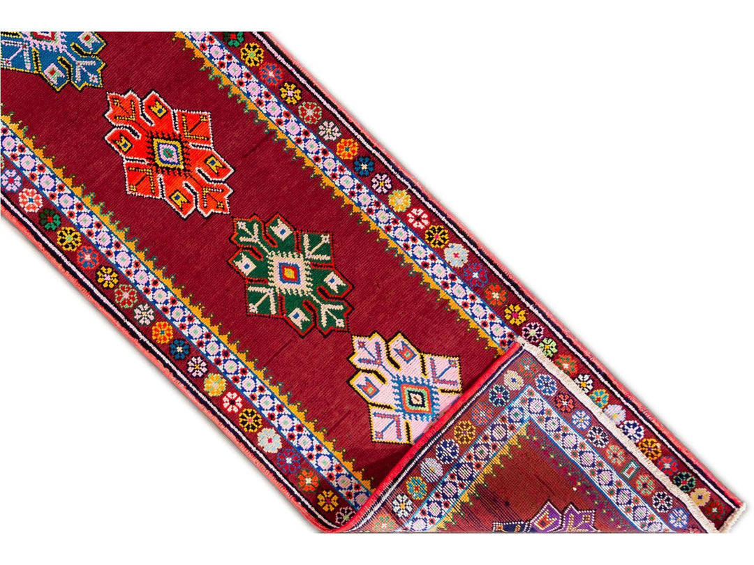Mid 20th Century Beautiful Turkish Runner Rug, 3 X 13