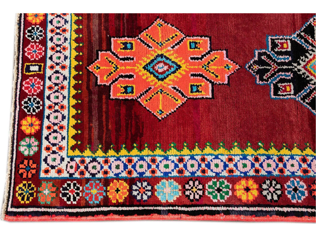 Mid 20th Century Beautiful Turkish Runner Rug, 3 X 13