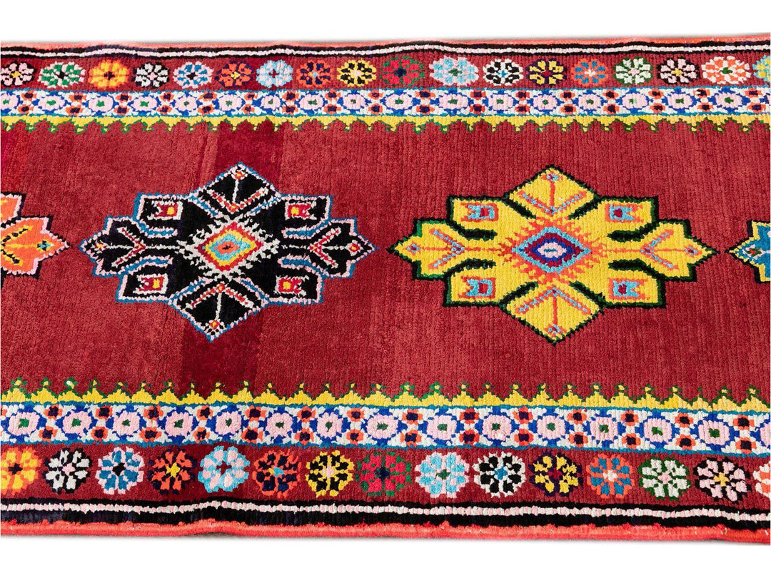 Mid 20th Century Beautiful Turkish Runner Rug, 3 X 13