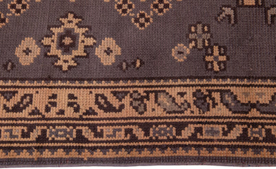 Antique Turkish Oushak Wool Runner 5 X 23