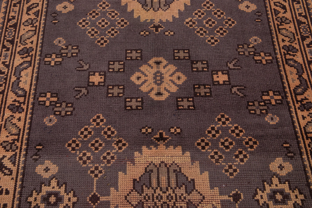 Antique Turkish Oushak Wool Runner 5 X 23