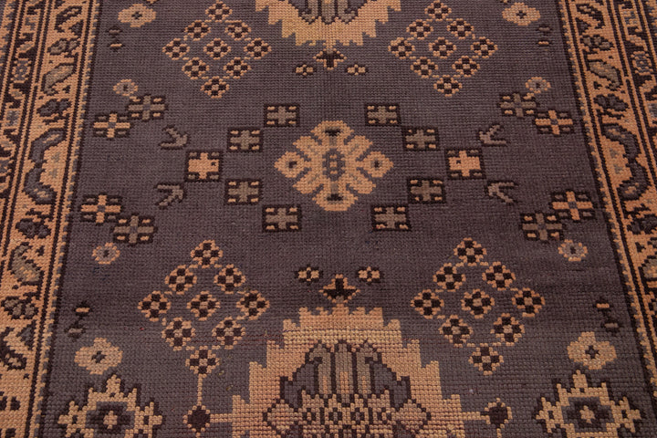 Antique Turkish Oushak Wool Runner 5 X 23