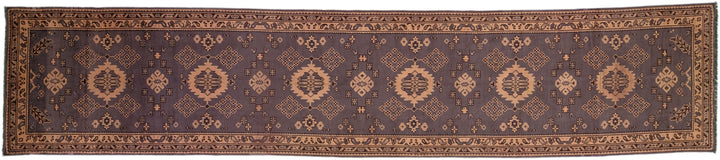 Antique Turkish Oushak Wool Runner 5 X 23