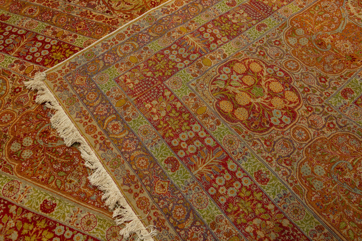 Antique Tabriz Persian Wool Rug  25 X 33