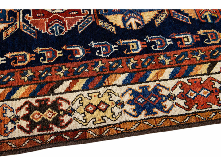 Antique Malayer Rug 3 X 12