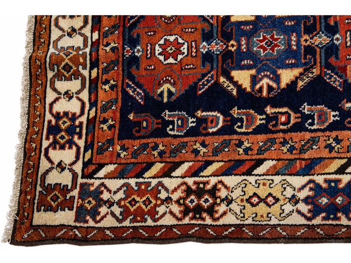 Antique Malayer Rug 3 X 12