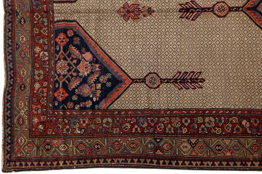 Antique Persian Wool Rug 6 X 13