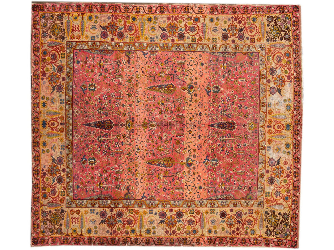 Antique Marbediah Wool Rug 7 X 8