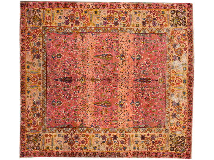 Antique Marbediah Wool Rug 7 X 8
